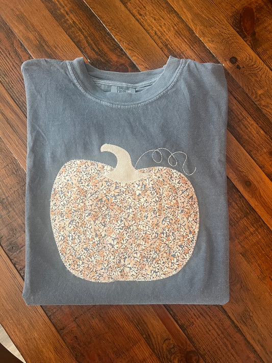 Denim Pumpkin Comfort Tee