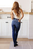 Judy Blue High Waist Thermal Straight Jeans