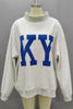 Kentucky “Kentucky & KY” Mock Neck Sweatshirt