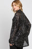 Sequin Button Down Shirt - Grace Ann Faith Boutique - Official Online Boutique 