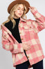 Brushed Plaid Jacket - Grace Ann Faith Boutique - Official Online Boutique 