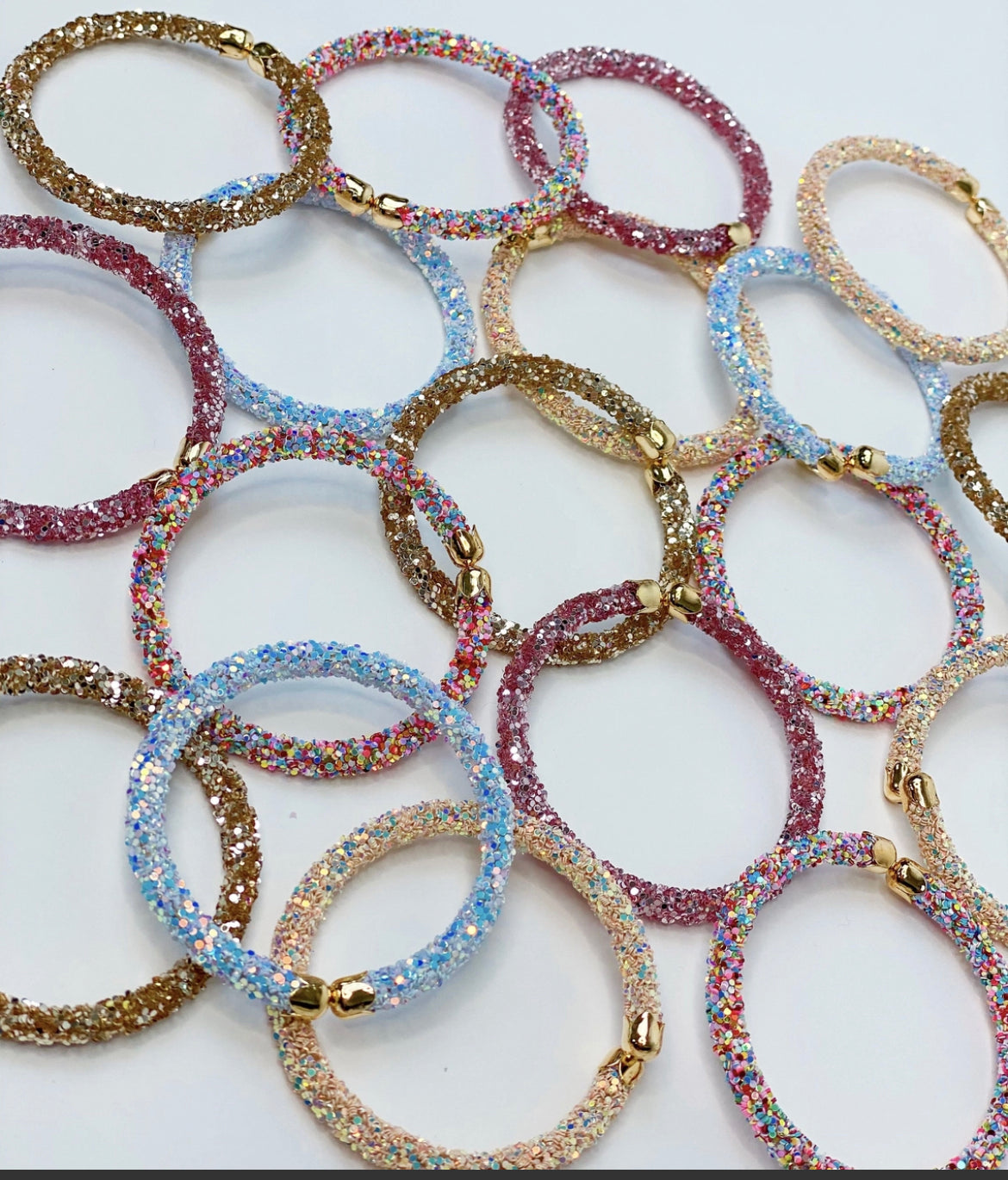 Glitter Adjustable Bracelet - Grace Ann Faith Boutique - Official Online Boutique 