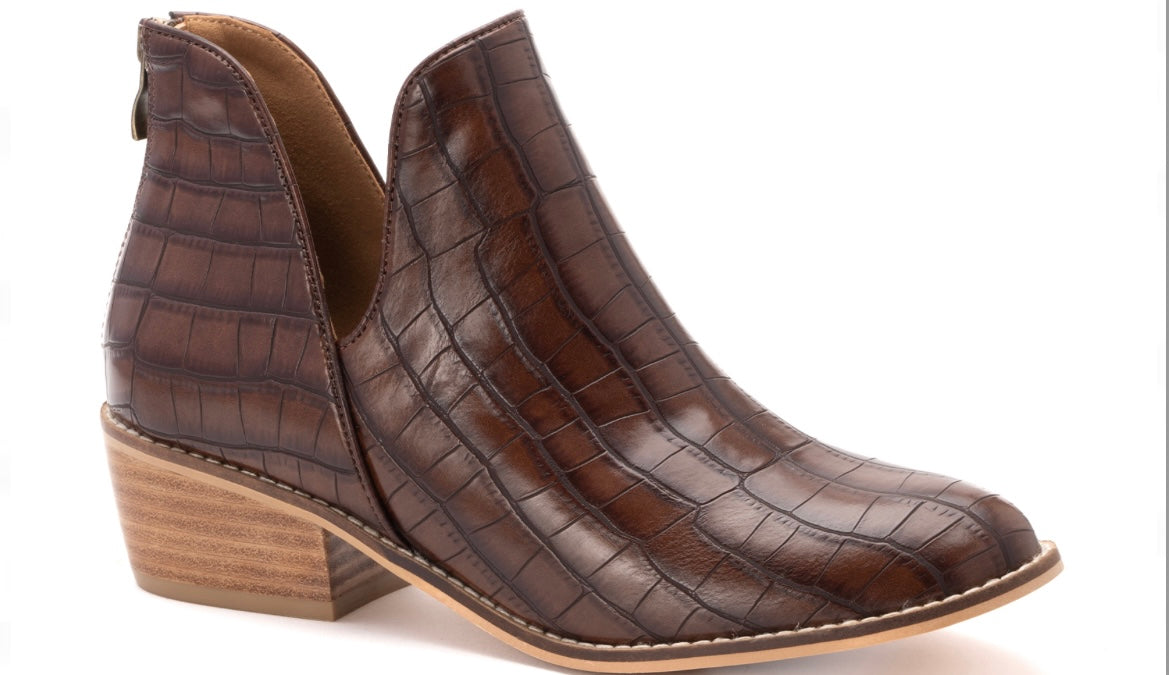 Corkys Vanish-Brown Croco - Grace Ann Faith Boutique - Official Online Boutique 