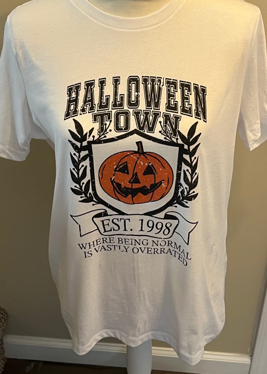 Halloween Town Graphic Tee - Grace Ann Faith Boutique - Official Online Boutique 