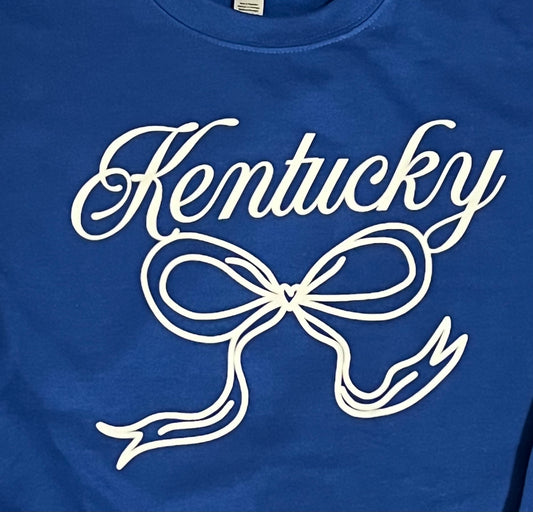 Kentucky Bow Sweatshirt