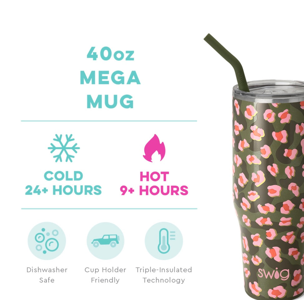 Swig On The Prowl Mega Mug (40oz) - Grace Ann Faith Boutique - Official Online Boutique 