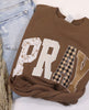 Brown Pray Sweatshirt