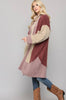 Soft Brushed Heavy Ribbed Color Block Cardigan - Grace Ann Faith Boutique - Official Online Boutique 