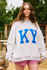'Kentucky & Ky' Print Reversible Sweatshirt