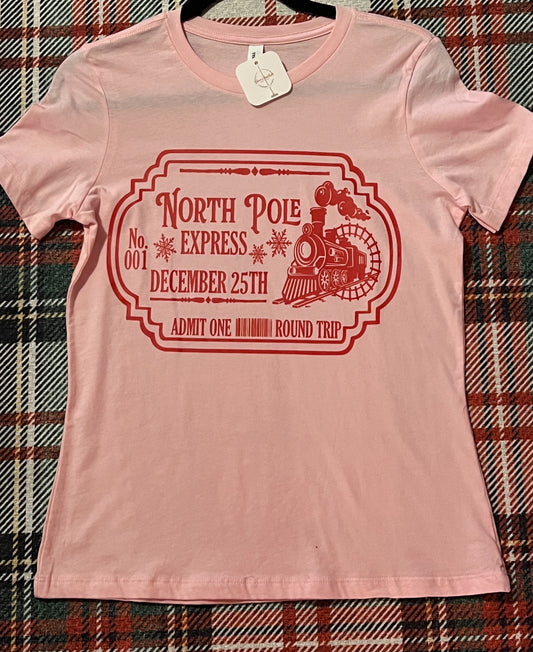 North Pole Express Tee - Grace Ann Faith Boutique - Official Online Boutique 