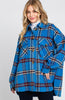 Oversize Plaid Flannel Shirt Jacket Shacket - Grace Ann Faith Boutique - Official Online Boutique 