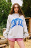 'Kentucky & Ky' Print Reversible Sweatshirt