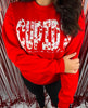 Cupids Favorite Embroidered Sweatshirt