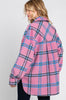 Oversize Plaid Flannel Shirt Jacket Shacket - Grace Ann Faith Boutique - Official Online Boutique 