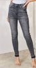 JUDY BLUE HIGH WAIST TUMMY CONTROL RELEASE HEM SKINNY JEANS - Grace Ann Faith Boutique - Official Online Boutique 