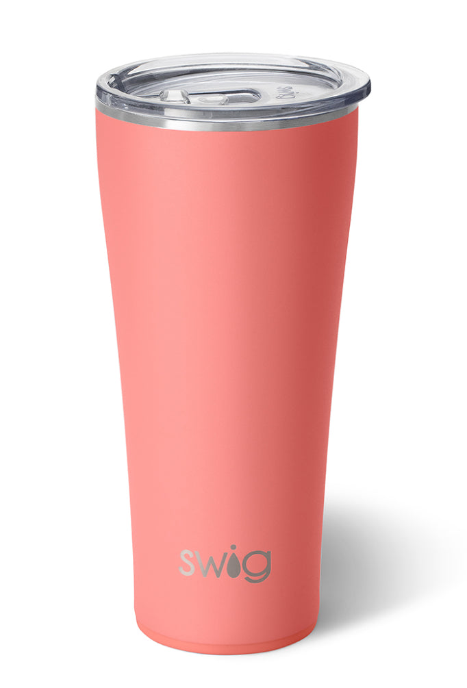 Swig Coral Tumbler (32oz) - Grace Ann Faith Boutique - Official Online Boutique 