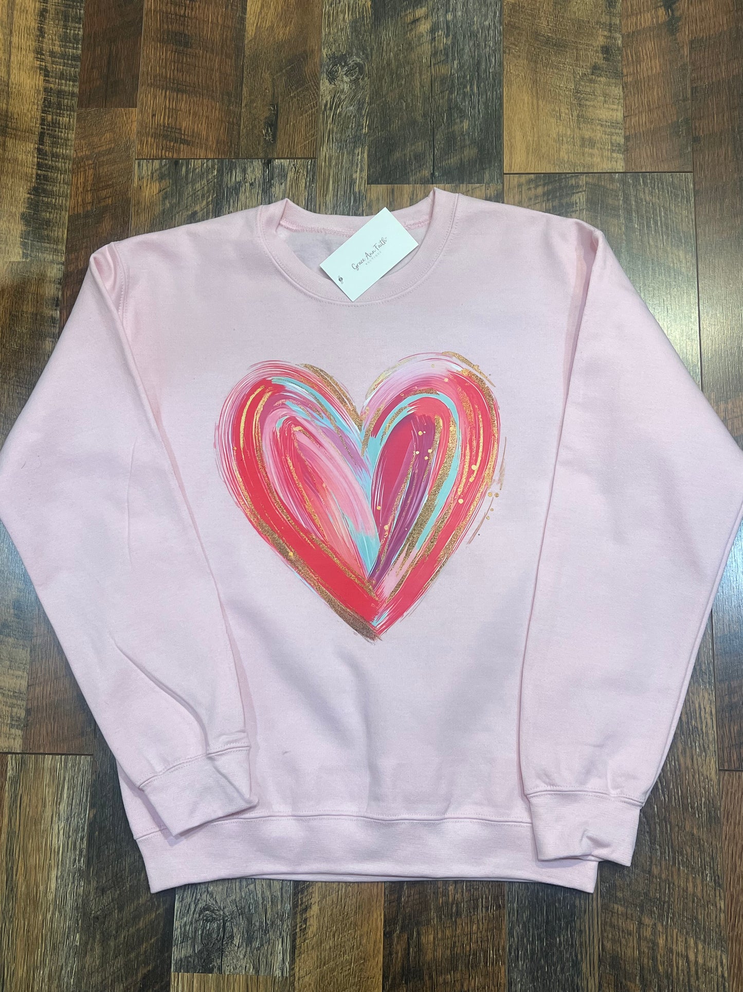 Valentine’s Heart Sweatshirt