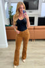 Judy Blue Bootcut Corduroy Pants in Camel