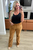 Judy Blue Bootcut Corduroy Pants in Camel