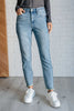 Judy Blue High Rise Side Panel Detail Slim Jeans