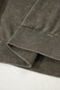 Jungle Green Lace Patchwork Detail Notched Neck Mineral Wash Baggy Sweatshirt