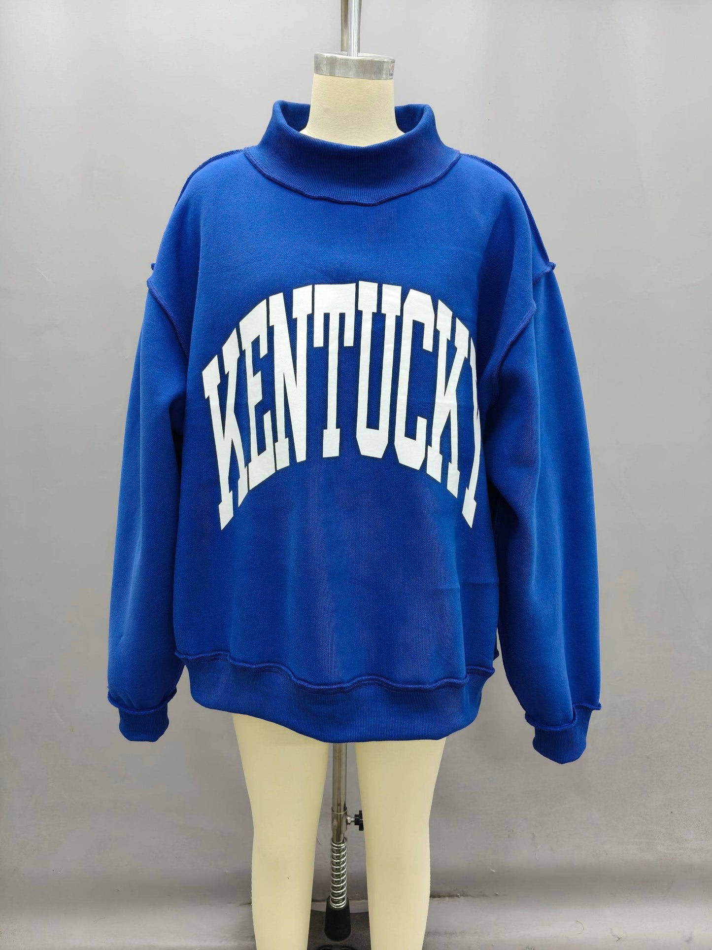 BUCKETLIST KENTUCKY “Kentucky & Ky” Reversible Mockneck Sweatshirt