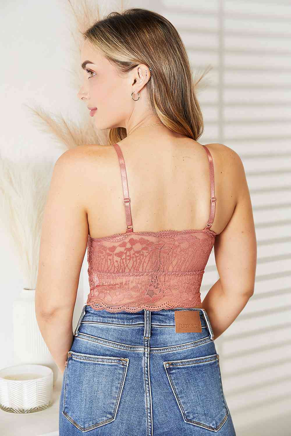 JadyK Luna Crisscross Front Lace Bralette - Grace Ann Faith Boutique - Official Online Boutique 