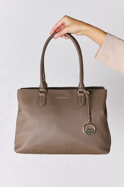 David Jones Structured Leather Handbag - Grace Ann Faith Boutique - Official Online Boutique 