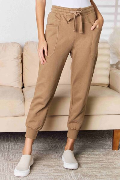 RISEN High Rise Relaxed Joggers - Grace Ann Faith Boutique - Official Online Boutique 