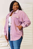 Heimish Cozy Girl Full Size Button Down Shacket - Grace Ann Faith Boutique - Official Online Boutique 