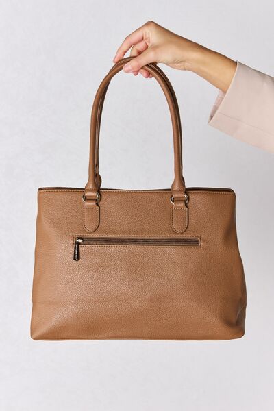 David Jones Structured Leather Handbag - Grace Ann Faith Boutique - Official Online Boutique 