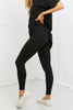 Zenana Self Love Full Size Brushed DTY Microfiber Lounge Set in Black - Grace Ann Faith Boutique - Official Online Boutique 