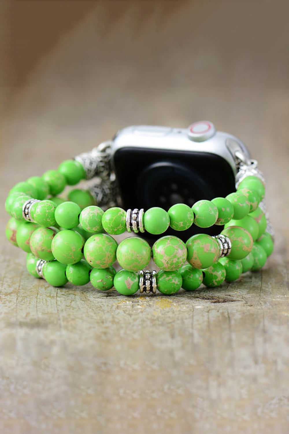 Synthetic Imperial Jasper Beaded Watchband Bracelet - Grace Ann Faith Boutique - Official Online Boutique 