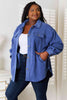 Heimish Cozy Girl Full Size Button Down Shacket - Grace Ann Faith Boutique - Official Online Boutique 