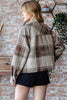 Reborn J Plaid Button Up Long Sleeve Shacket - Grace Ann Faith Boutique - Official Online Boutique 