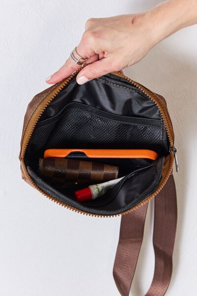 Zenana Adjustable Strap Sling Bag - Grace Ann Faith Boutique - Official Online Boutique 