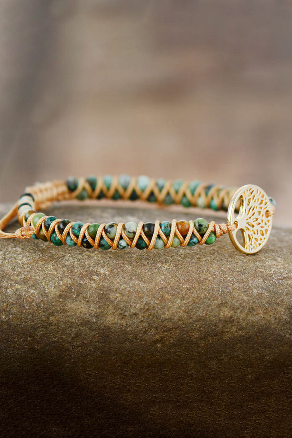 Handmade Tree Shape Beaded Copper Bracelet - Grace Ann Faith Boutique - Official Online Boutique 