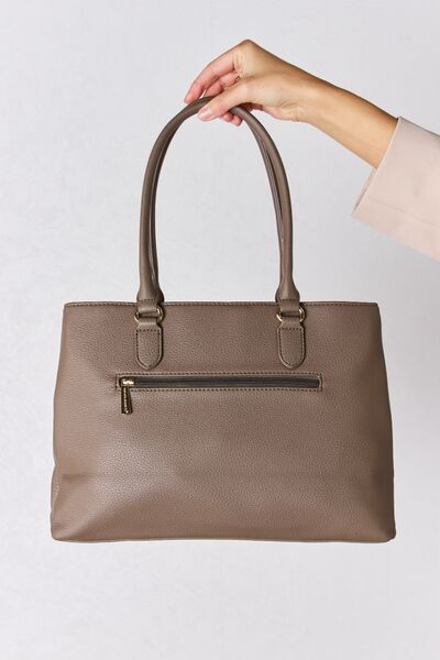 David Jones Structured Leather Handbag - Grace Ann Faith Boutique - Official Online Boutique 