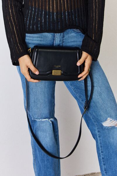 David Jones PU Leather Crossbody Bag - Grace Ann Faith Boutique - Official Online Boutique 