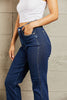 Judy Blue Kailee Full Size Tummy Control High Waisted Straight Jeans - Grace Ann Faith Boutique - Official Online Boutique 