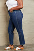 Judy Blue Kailee Full Size Tummy Control High Waisted Straight Jeans - Grace Ann Faith Boutique - Official Online Boutique 