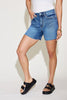 Judy Blue Full Size High Waist Slim Denim Shorts - Grace Ann Faith Boutique - Official Online Boutique 