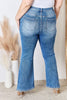 RISEN Full Size High Rise Ankle Flare Jeans - Grace Ann Faith Boutique - Official Online Boutique 