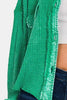 Zenana Waffle-Knit Button Up Dropped Shoulder Jacket - Grace Ann Faith Boutique - Official Online Boutique 